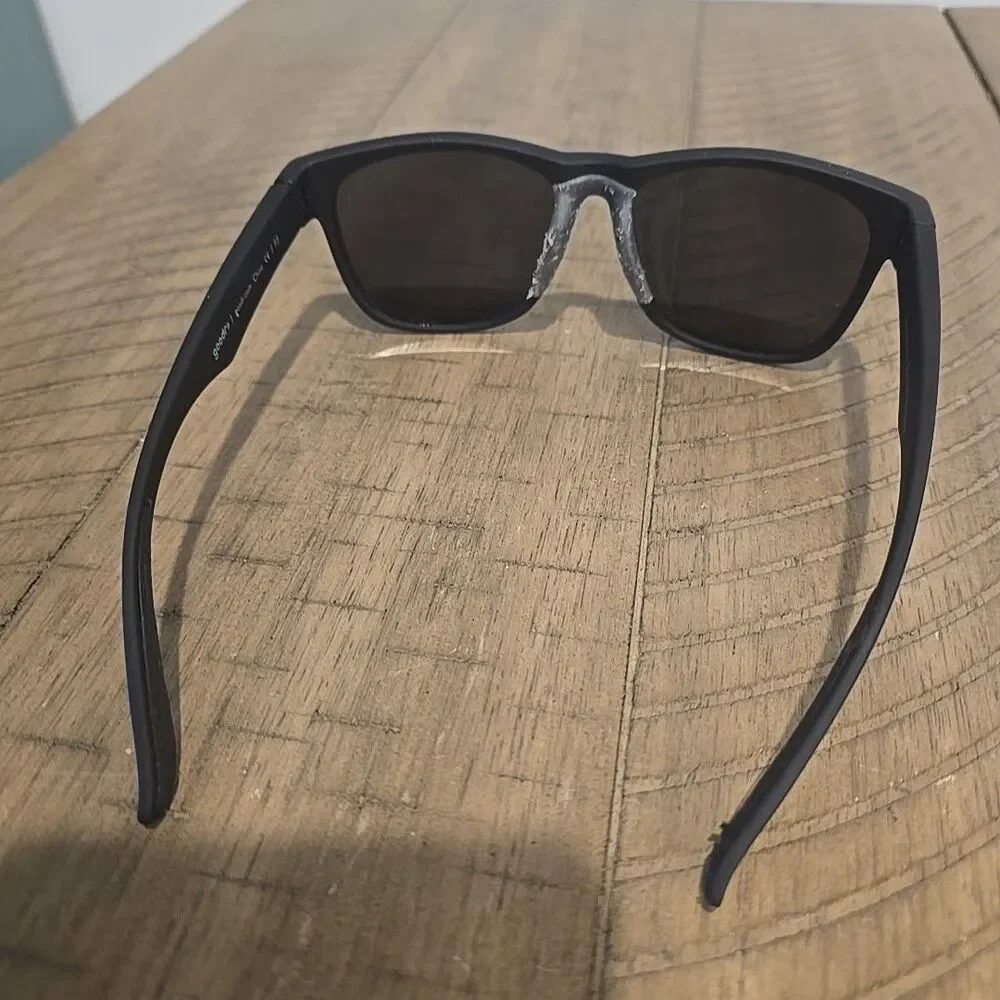 Goodr Beelzebub's Bourbon Burpees Unisex Black Golden Polarized Lens Sunglasses